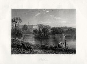 Blenheim, Oxfordshire, England, 19. Jahrhundert