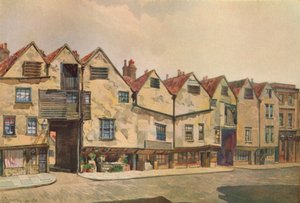 Alte Mietshäuser in der Bermondsey Street, Bermondsey, London, 1886-1926