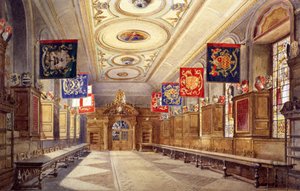 Innenraum der Stationers