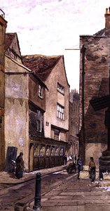 King Street: nahe Aldgate, März 1884 von John Crowther