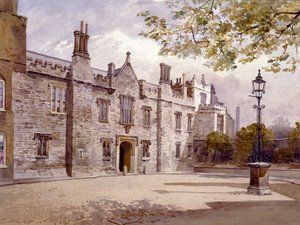 Meisterloge, Charterhouse, London, 1885 von John Crowther