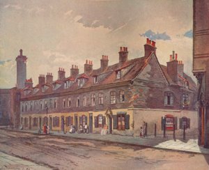 Alte Häuser in der Pye Street, Westminster, London, 1883 1926 von John Crowther