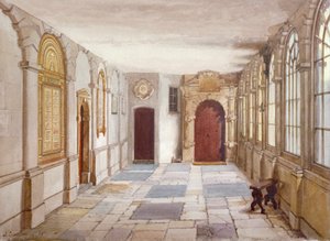 Durchgang zur Kapelle, Charterhouse, London, 1885