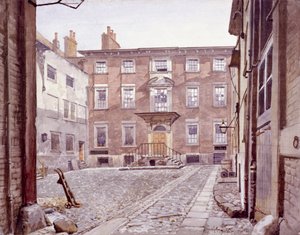 Sir Christopher Wrens Haus, Botolph Lane, London, 1886