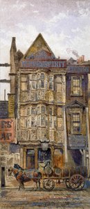 Haus von Sir Paul Pindar, Bishopsgate, City of London, 1879
