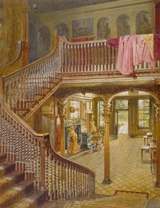 Treppe im Wandsworth Manor House, St John