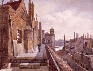 Tower of London, London, 1883 von John Crowther