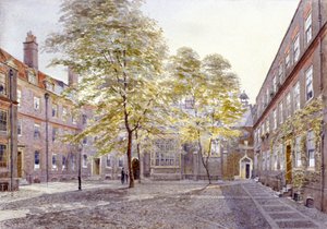 Ansicht von Staple Inn, London, 1882