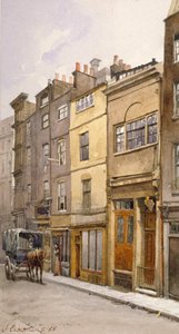 Ansicht der Gemeindeschreiberhalle, Silver Street, London, 1888