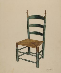 Leiterstuhl, ca. 1939