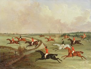 Die Quorn-Jagd in vollem Lauf: Zweite Pferde
