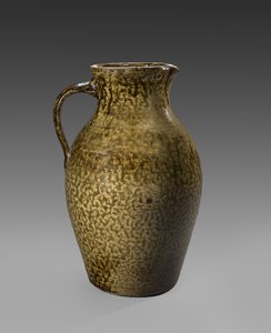 Krug, ca. 1850-1883 von John Davis (attr.to) Leopard