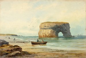 Marsden Rock, ca. 1885-1910 von John Davison Liddell