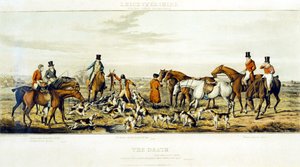 Der Tod, The Leicestershires, graviert von Henry Alken von John Dean (after) Paul