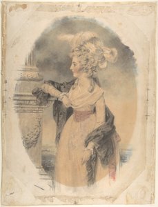 Elizabeth Ford, später Lady Colville of Culross, 1785 von John Downman