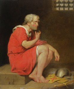 Robert (ca. 1054-1134), Herzog der Normandie im Gefängnis von John Downman