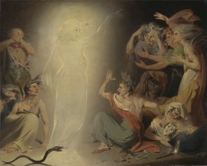 Der Geist von Klytaimnestra weckt die Furien