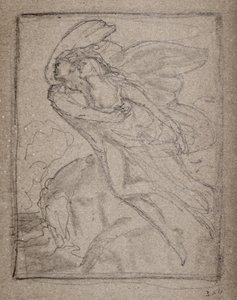 Ohne Titel [Zwei Engel] von John Duncan