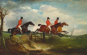 Der Gutsherr mit der Quorn, 1827 von John E. Ferneley