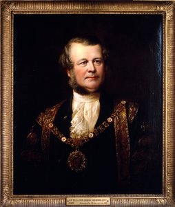 Sir Sills John Gibbons, Lord Mayor 1871 von John Edgar Williams