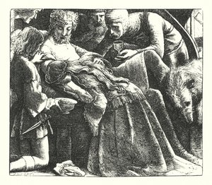 Ein Traum von schönen Frauen von John Everett (after) Millais