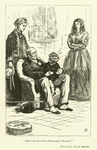 Illustration für Phineas Finn von Anthony Trollope von John Everett (after) Millais