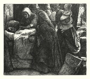Der Herr von Burleigh von John Everett (after) Millais