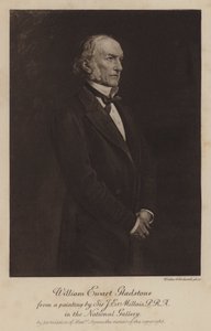 William Ewart Gladstone, britischer liberaler Staatsmann und Premierminister