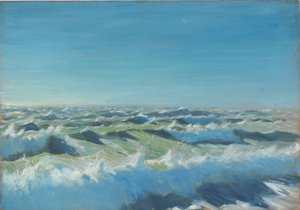 Meereslandschaft, spätes 19. Jahrhundert - Mitte 20. Jahrhundert von John Everett
