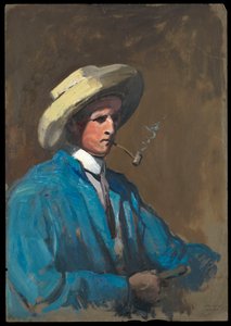 Selbstporträt von Herbert Barnard John Everett, frühes 20. Jahrhundert von John Everett
