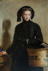 Das Scherflein der Witwe, 1870 von John Everett Millais