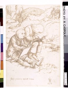 Schrecklicher Schutz gegen Mücken, 1853 von John Everett Millais