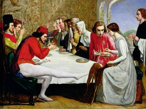 Lorenzo und Isabella von John Everett Millais