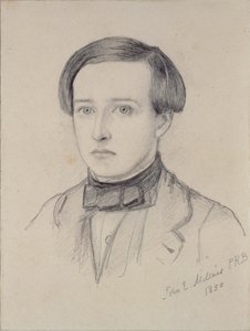 Porträt von Charles Allston Collins, 1850 von John Everett Millais