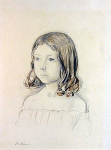 Porträt von Mary Gertrude Holmes von John Everett Millais