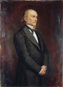 Porträt von William Ewart Gladstone (1809-1898) 1879