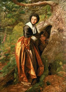 Der verbannte Royalist, 1651, 1852-53 von John Everett Millais
