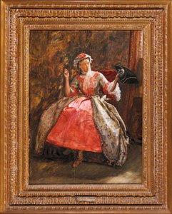 Der weiße Kokarde von John Everett Millais