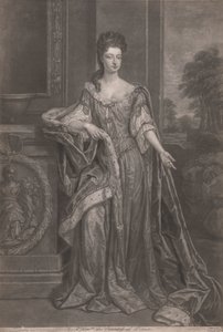 Schönheiten von Hampton Court: Die ehrenwerte Mary, Gräfin von Dorset von John Faber the younger