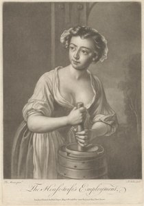 Die Beschäftigung der Hausfrau von John Faber the younger