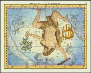 Hercules und die Krone von John Flamsteed