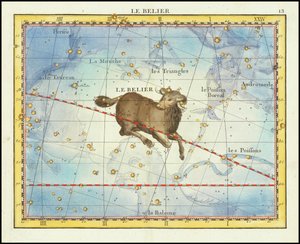 1776 - John Flamsteed - Der Widder (Aries) von John Flamsteed