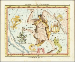 Hercule, La Couronne von John Flamsteed
