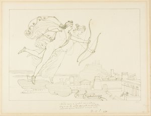 Apollo und Diana von John Flaxman