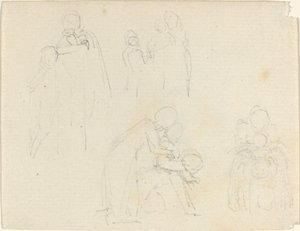 Vier Figurengruppen von John Flaxman