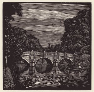 Cambridge: Clare Bridge von John Frederick Greenwood