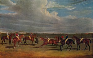 Der St. Leger von 1828, um 1829, 1922 von John Frederick Hering