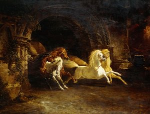 Duncans Pferde, 1842 von John Frederick Herring Senior