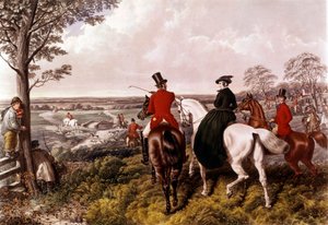Die Abfahrt zur Fuchsjagd von John Frederick Herring Senior