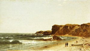 Vierzig Stufen, Newport, Rhode Island, 1871 von John Frederick Kensett